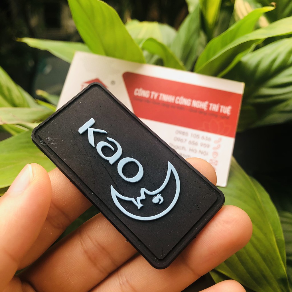 Tem Nhãn Mác Cao Su Nhựa Dẻo In Ấn Logo Cho Thương Hiệu, Sản Xuất Theo Mác Silicon Khách Hàng Yêu Cầu.