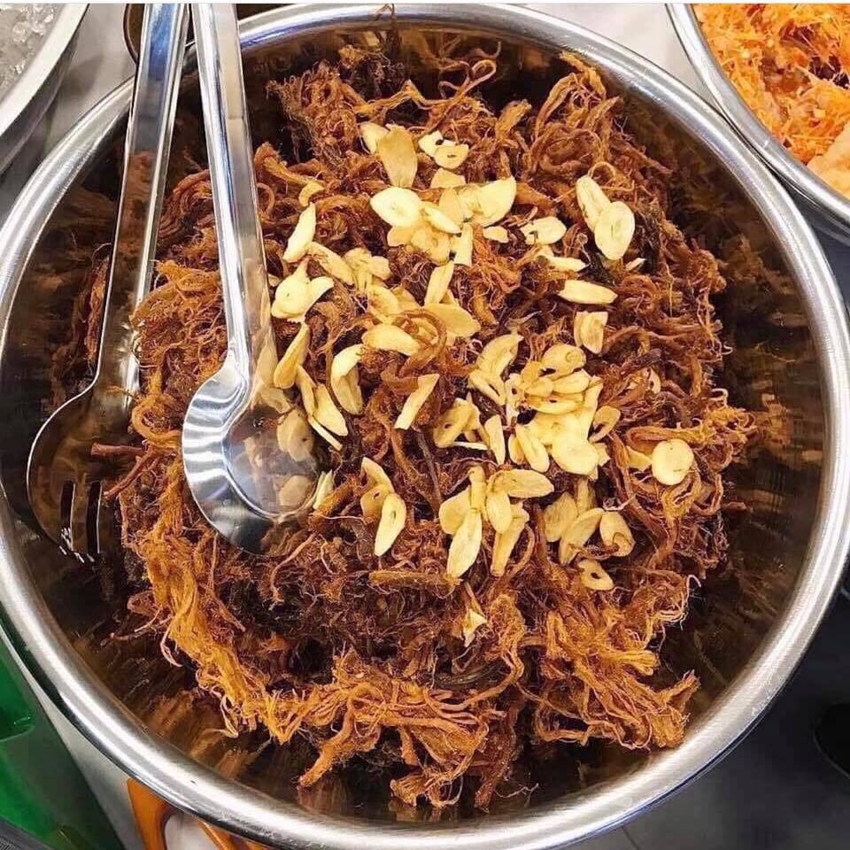 HEO KHÔ CHÁY TỎI 200G | TDessert15k | Hàng loại 1