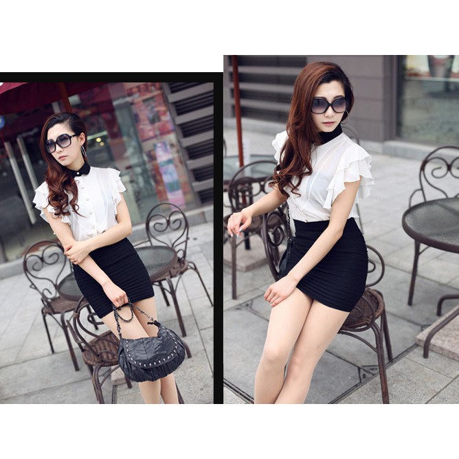 Chân váy bút chì chất len mỏng co dãn 4 chiều rất dễ chịu khi mặc 💖 | BigBuy360 - bigbuy360.vn