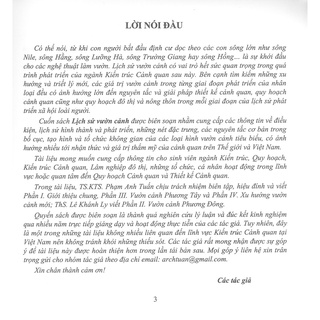 Sách-Lịch Sử Vườn Cảnh