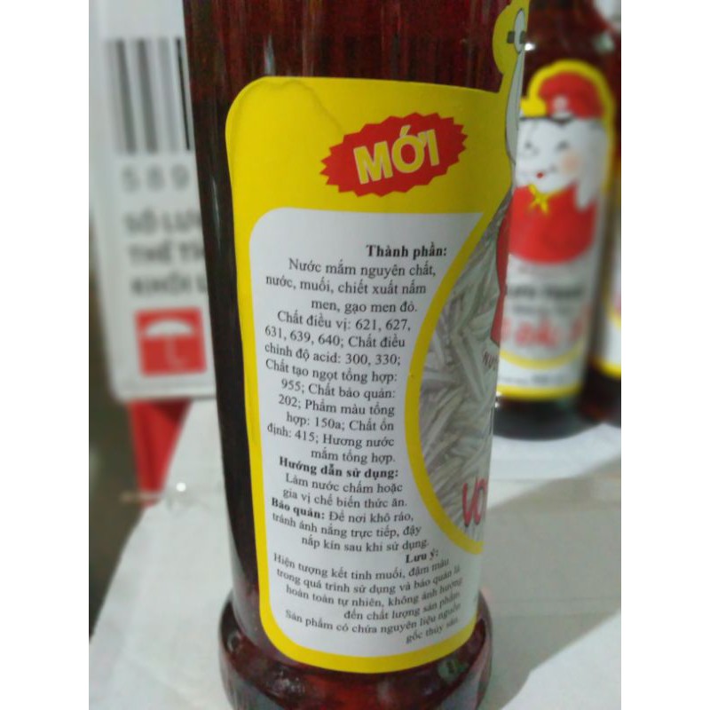 Nước mắm nguyên chất  truyền thống LIÊN THÀNH hiệu voi đầu bếp