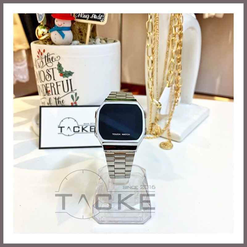 Đồng hồ nam nữ casio touch watch cảm ứng màn hình điện tử, màn hình tráng gương, chất liệu cao cấp, dây không gỉ. | BigBuy360 - bigbuy360.vn