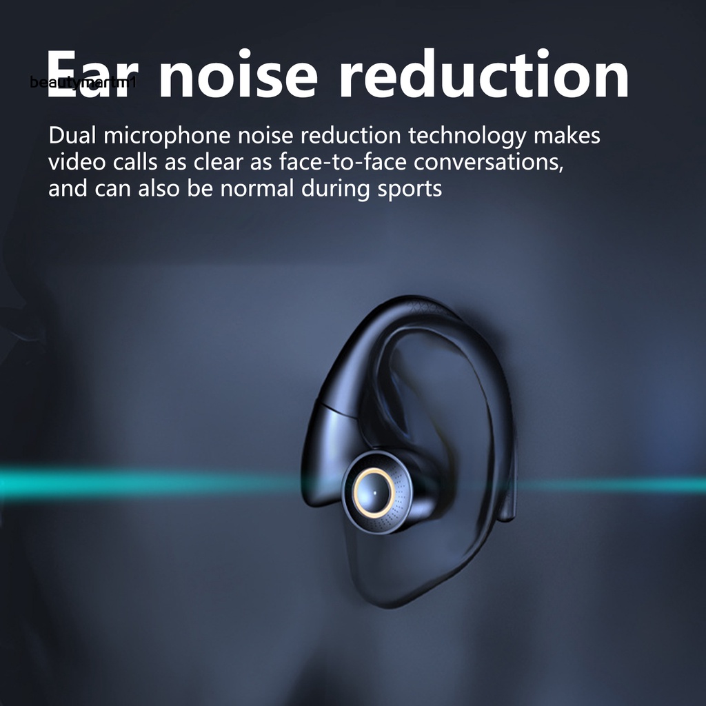 Tai Nghe Thể Thao Không Dây Beautymartm1 T10 Mega Bass Chống Nước IPX5 Bluetooth 5.0 Giảm Tiếng Ồn Có Móc Vành Tai
