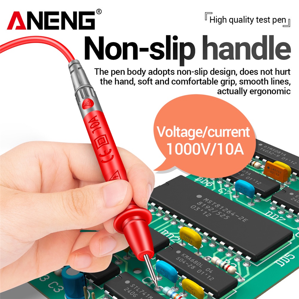 ANENG Bút Thử Điện Vạn Năng Kỹ Thuật Số pt840 1000v 10a Chuyên Dụng