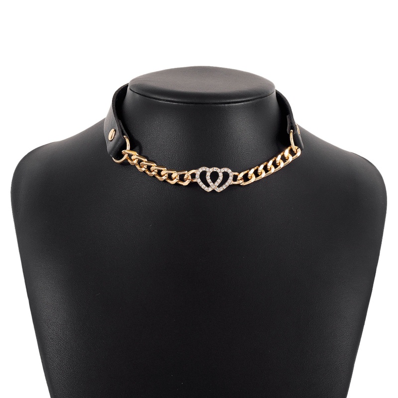 Vòng Cổ Choker Màu Đen Phong Cách Gothic Thời Trang