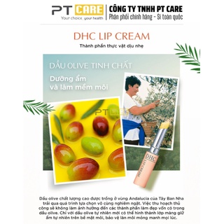 PT CARE | Son Dưỡng DHC Lip Cream