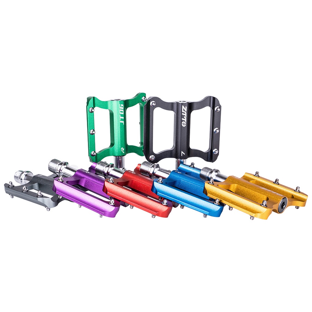 1 Cặp Pê Đan Xe Đạp Leo Núi ztto Bằng Hợp Kim Nhôm Nhiều Màu