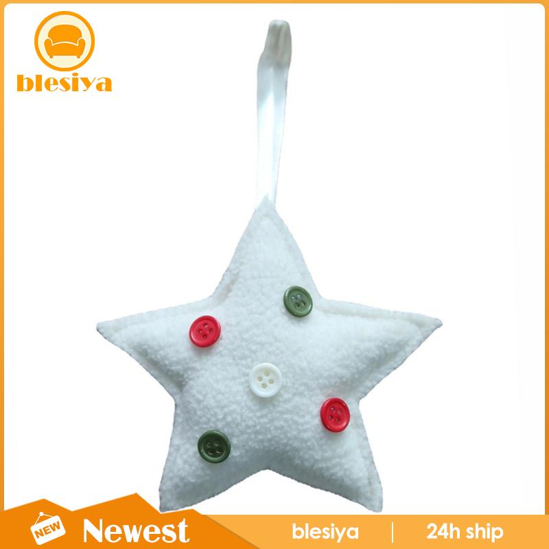 Set 4 Phụ Kiện Treo Trang Trí Giáng Sinh Bằng Vải