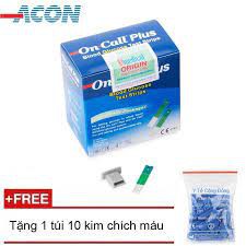 QUE ONCALL PLUS tặng 50 kim chich máu