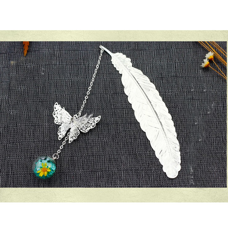 Đánh dấu trang hình lá dễ thương