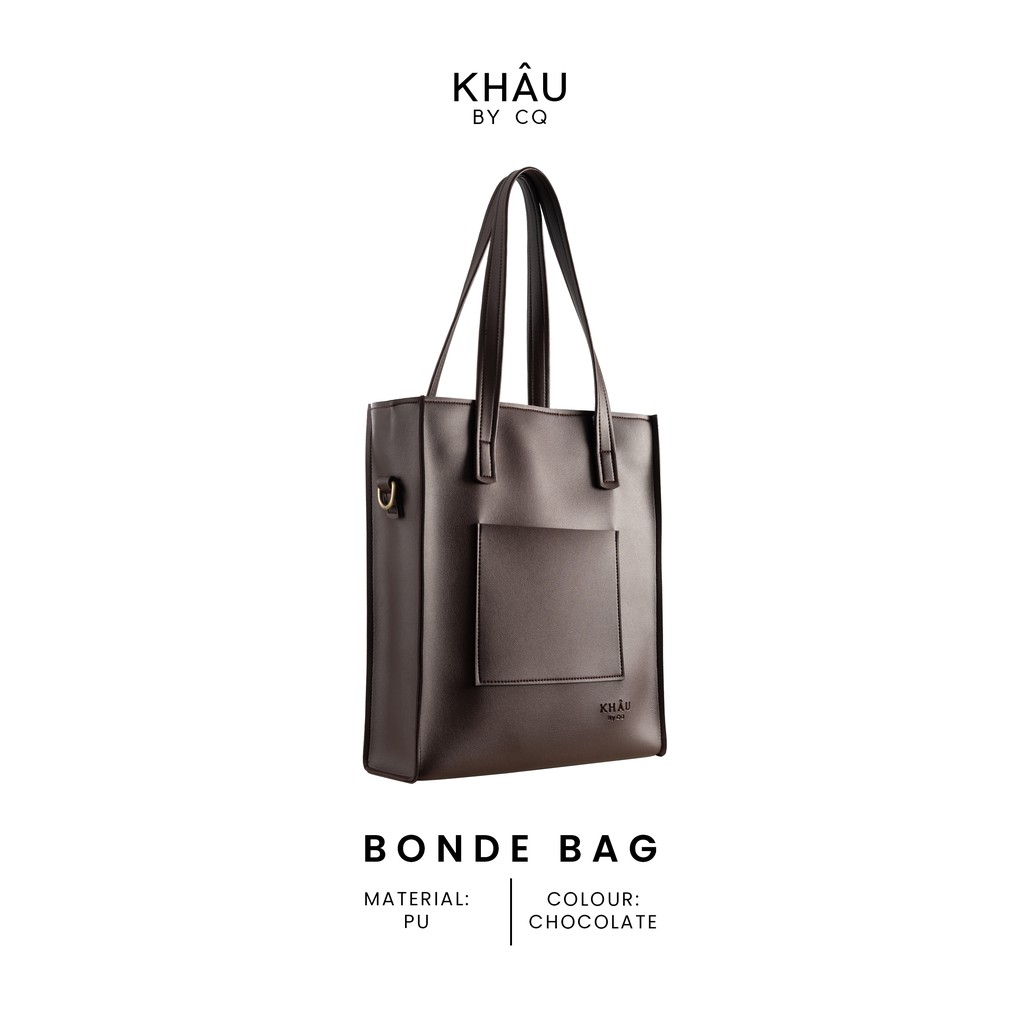 [Mã WABRWB24 giảm 30K đơn 99K] KHÂU BY CQ- Túi Bonde Tote | BigBuy360 - bigbuy360.vn