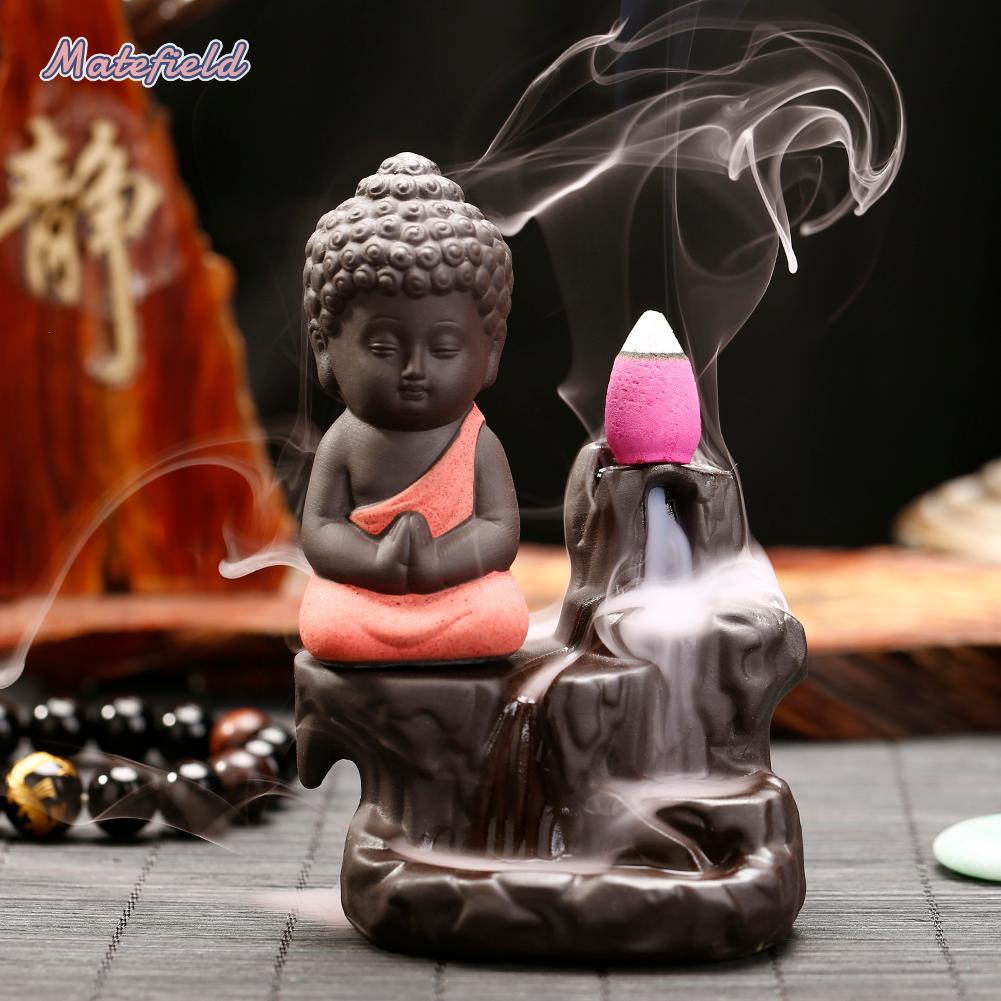 Mô Hình Tượng Phật Nhỏ Bằng Gốm Trang Trí Nhà Cửa