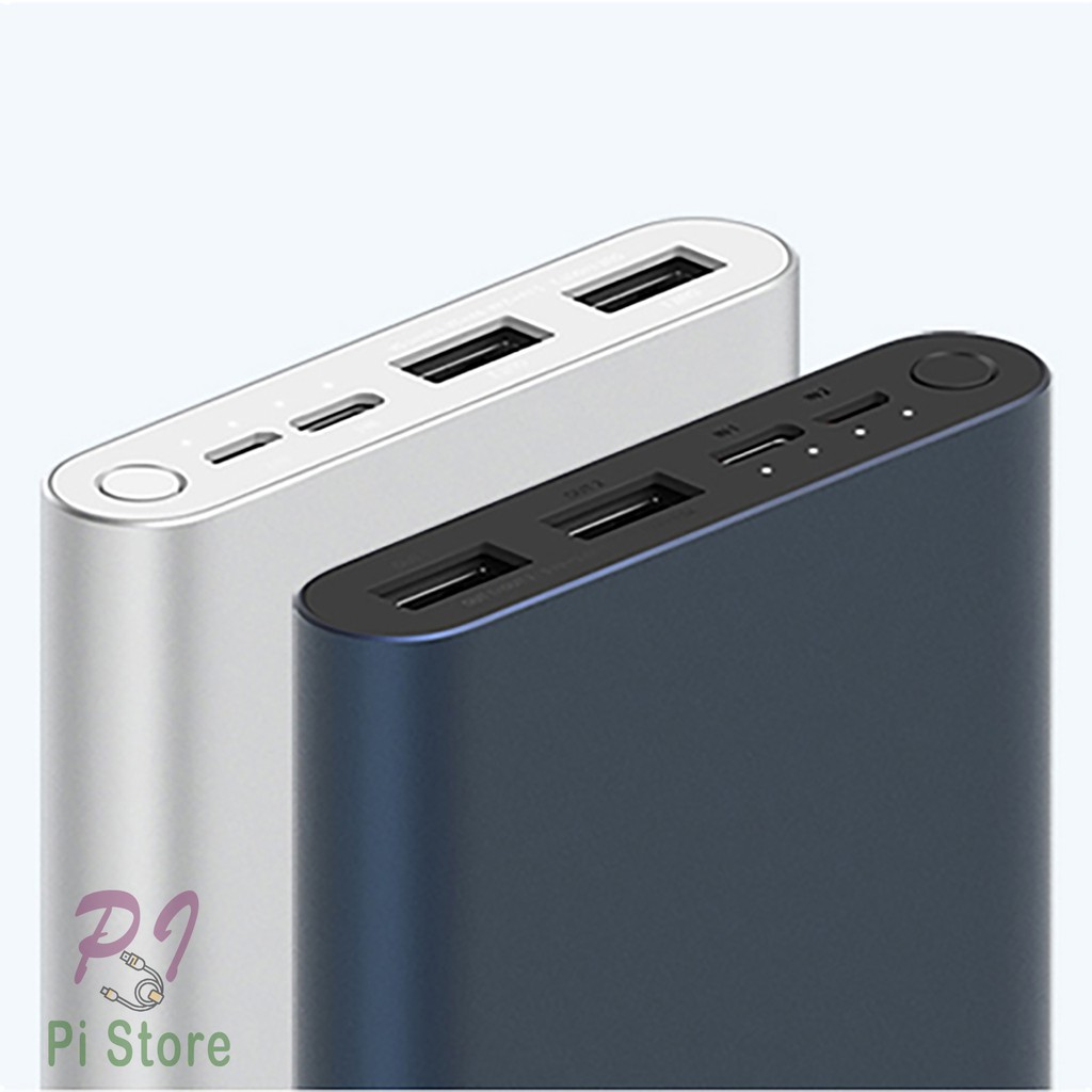 [Bán Lỗ Xả Kho]  Sạc dự phòng Xiaomi 10000mAh Gen 3 Bản Sạc Nhanh 2020 – Xiaomi Mi 18W Fast Charge Power Bank chính hãng