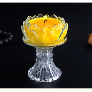 Cốc Nến 12h Đế Cao Đỏ