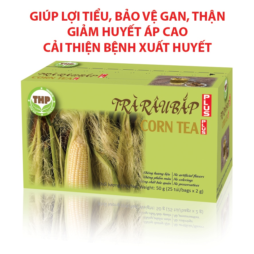 TRÀ RÂU BẮP (Mát Gan, Thanh Nhiệt) - THƯƠNG HIỆU THP TEA PLUS