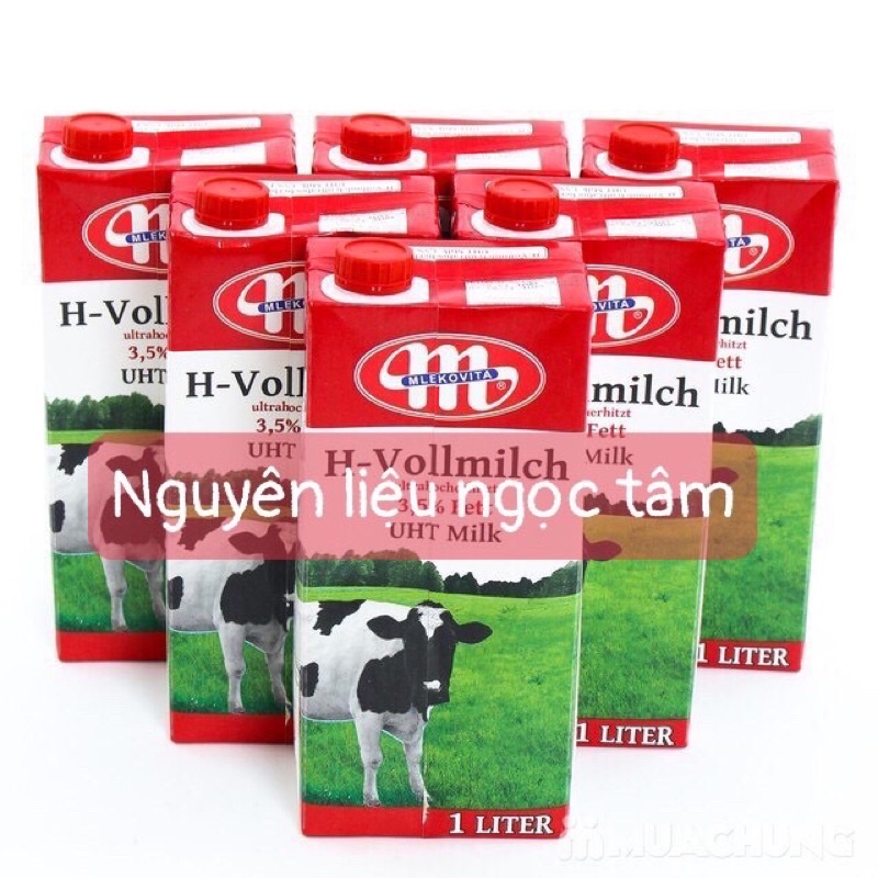 sữa tươi balan không đừơng 1lit