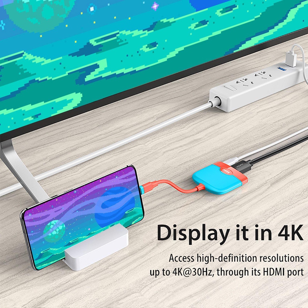 Đế Sạc Cổng USB Type C PD 100W Cho Nintendo Switch