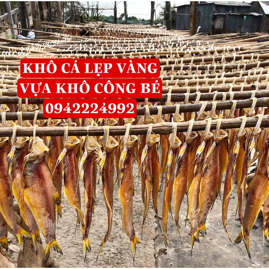 500GAM KHÔ CÁ LẸP VÀNG CÀ MAU