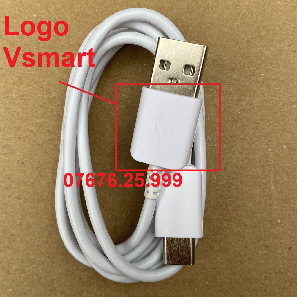 Cáp Sạc Vsmart Chính Hãng - Cổng Type C