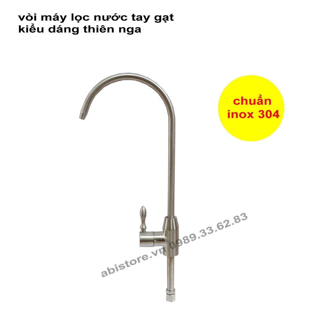 [HÀNG ĐẸP] VÒI MÁY LỌC NƯỚC INOX 304, VÒI BÌNH LỌC NƯỚC, VÒI GẠT MÁY LỌC NƯỚC INOX, CỦ ĐỒNG CÁC LOẠI