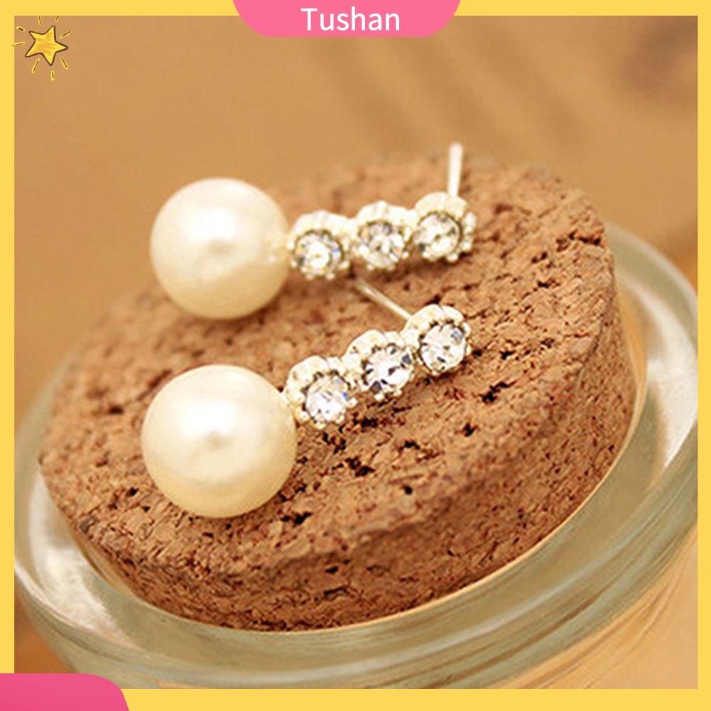 Khuyên tai đính ngọc trai thời trang dành cho nữ