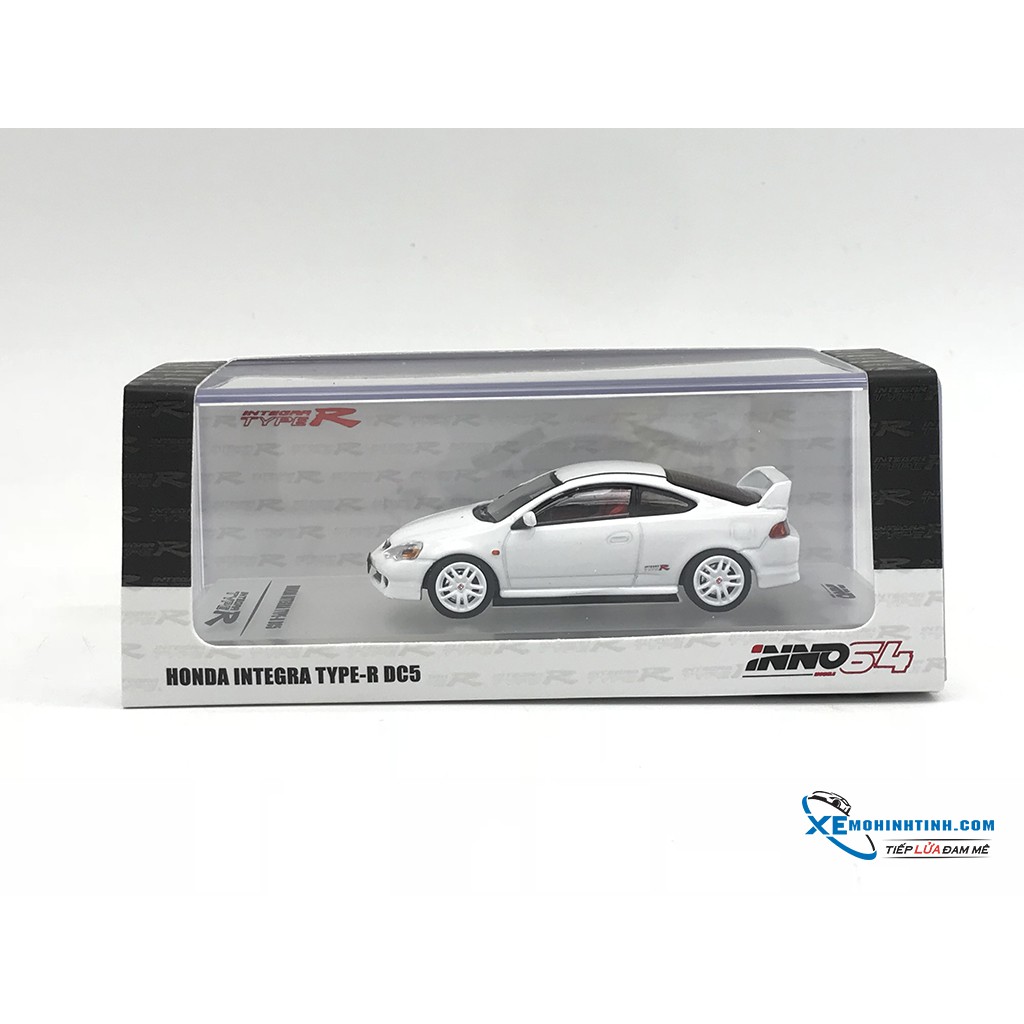 Xe Mô Hình Honda Integra Type-R DC5 1:64 Inno Model ( Trắng )