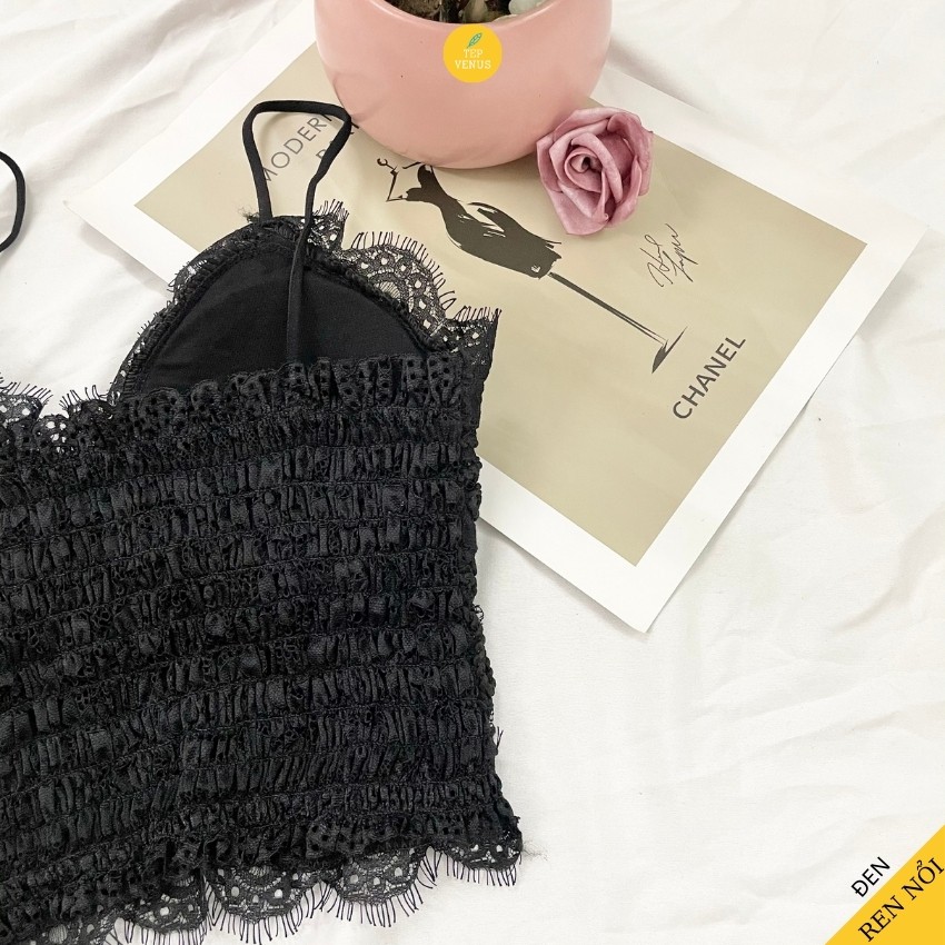 [ Mẫu Mới ]Áo bra ren hoa nổi có mút ngực sẽy quyến rũ TEP-BRA05