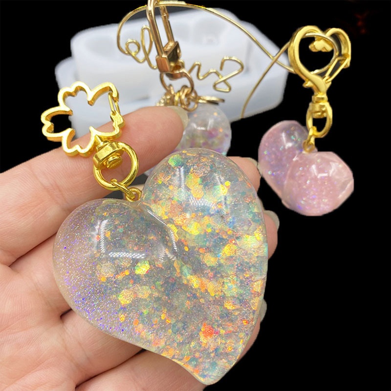 Sa Khuôn Silicon Làm Móc Khóa / Trang Sức