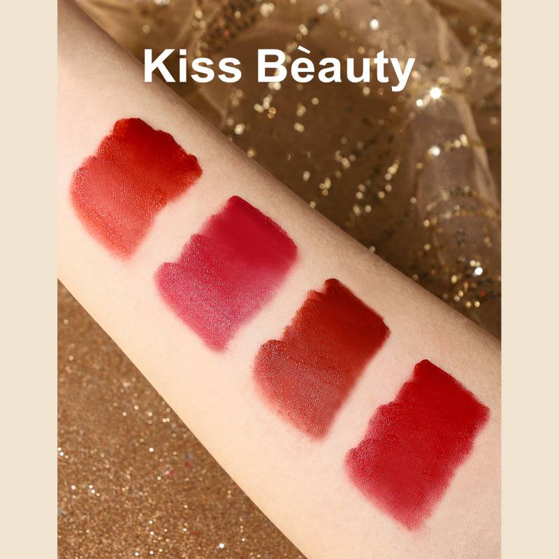 (Hàng Mới Về) Son Môi Kiss Beauty Chống Thấm Nước Và Mồ Hôi Dưỡng Ẩm Lâu Trôi Dễ Lên Màu | BigBuy360 - bigbuy360.vn