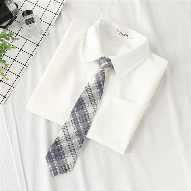 Áo sơ mi tay dài màu trắng dáng rộng phong cách Hàn Quốc thời trang xuân thu mới dành cho nữ