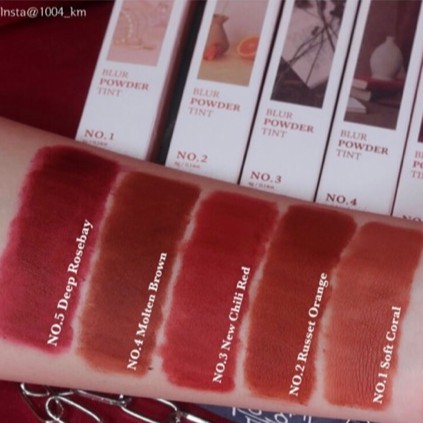 [CÓ SẴN] Son Kem Lì - EGLIPS BLUR POWDER TINT | BigBuy360 - bigbuy360.vn