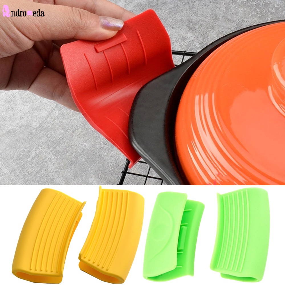 Set 2 Găng Tay Silicone Chống Trượt Chịu Nhiệt Dùng Cho Lò Vi Sóng