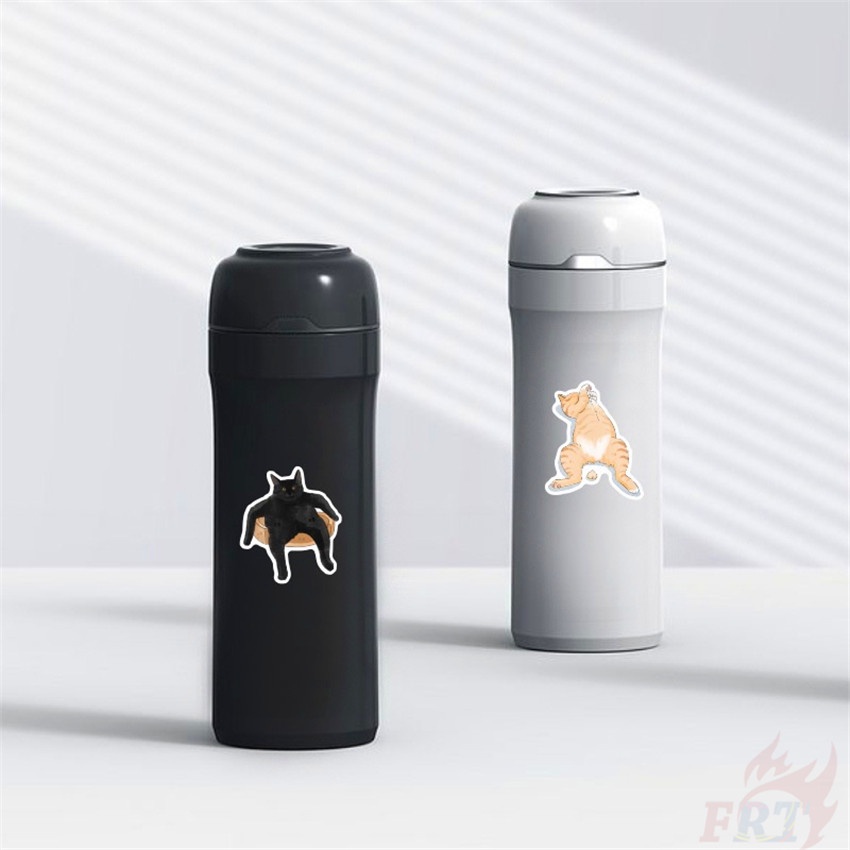 ❉ Hình Dán Mèo Kawaii Series 05 ❉ Bộ 50 Sticker Chống Thấm Nước Họa Tiết Doodle Hợp Thời Trang