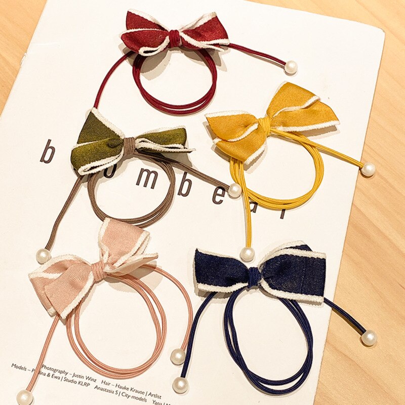 Dây Buộc Tóc Có Chi Tiết Nơ Thời Trang Cho Nữ