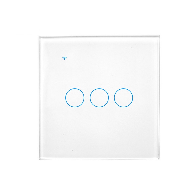 CÔNG TẮC THÔNG MINH WIFI TUYA,CÔNG TẮC TUYA 4 NÚT CHỮ NHẬT CẢM ỨNG