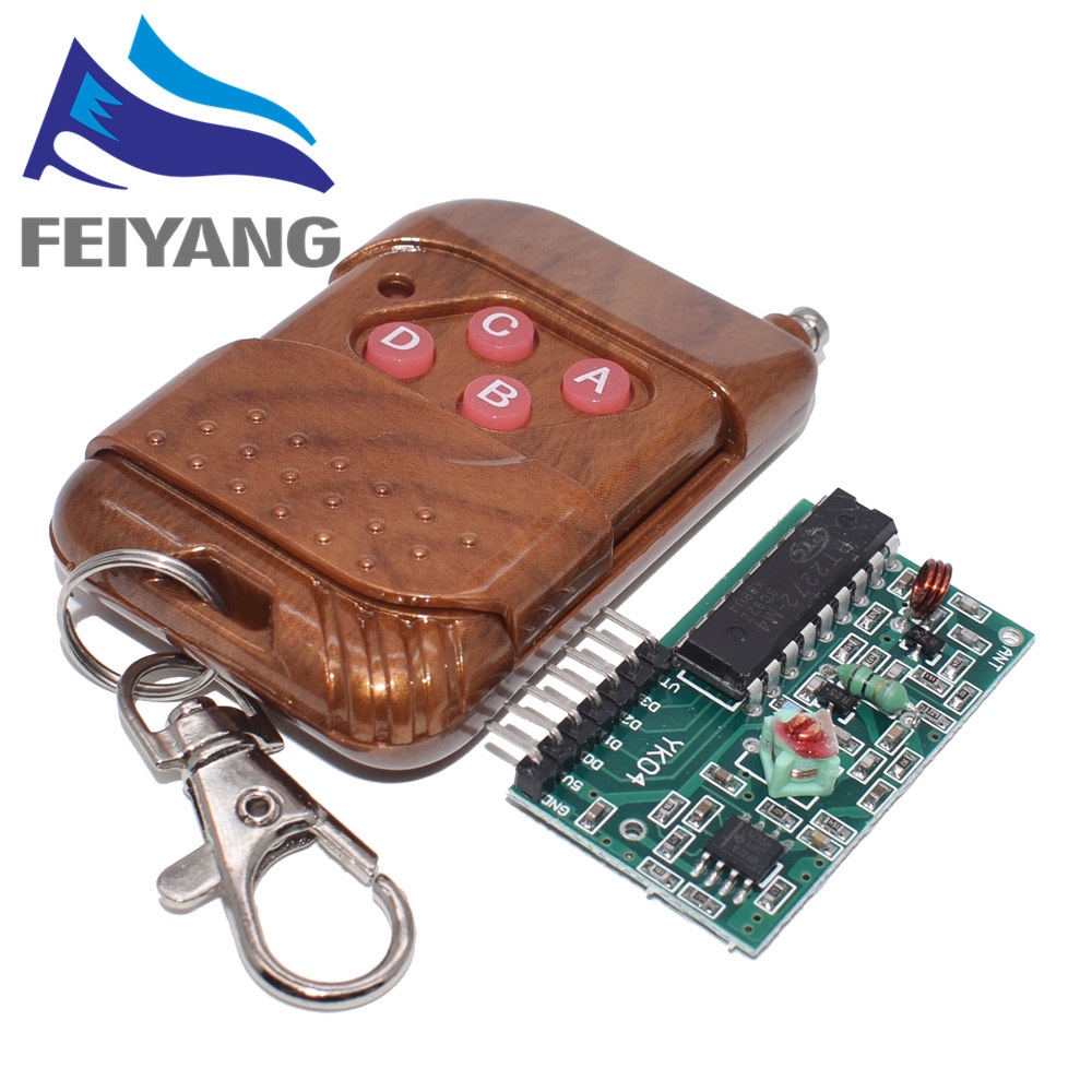 Bộ Điều Khiển Từ Xa IC 2262/2272 4 Nút 315MHZ