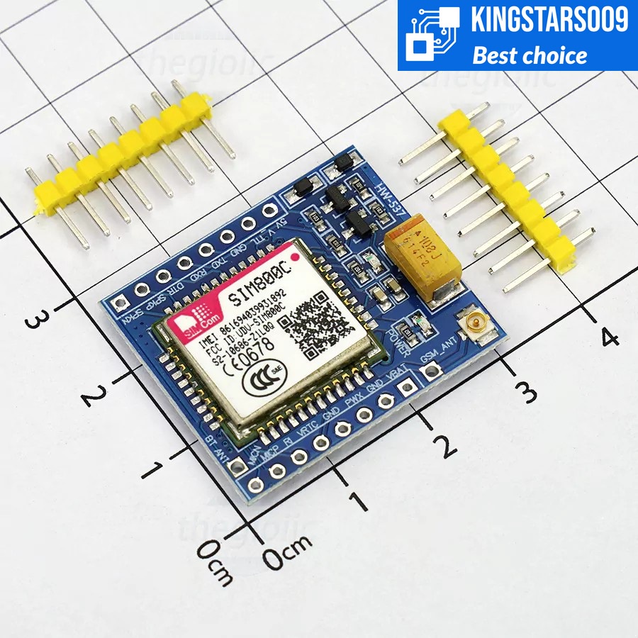 Module điện thoại SIM800C GSM GPRS Development with bluetooth board