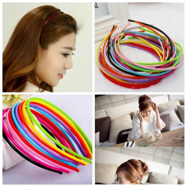 Cài Tóc Nhựa Dẻo Size Nhỏ, Cài Tóc Nhí (nhiều màu)