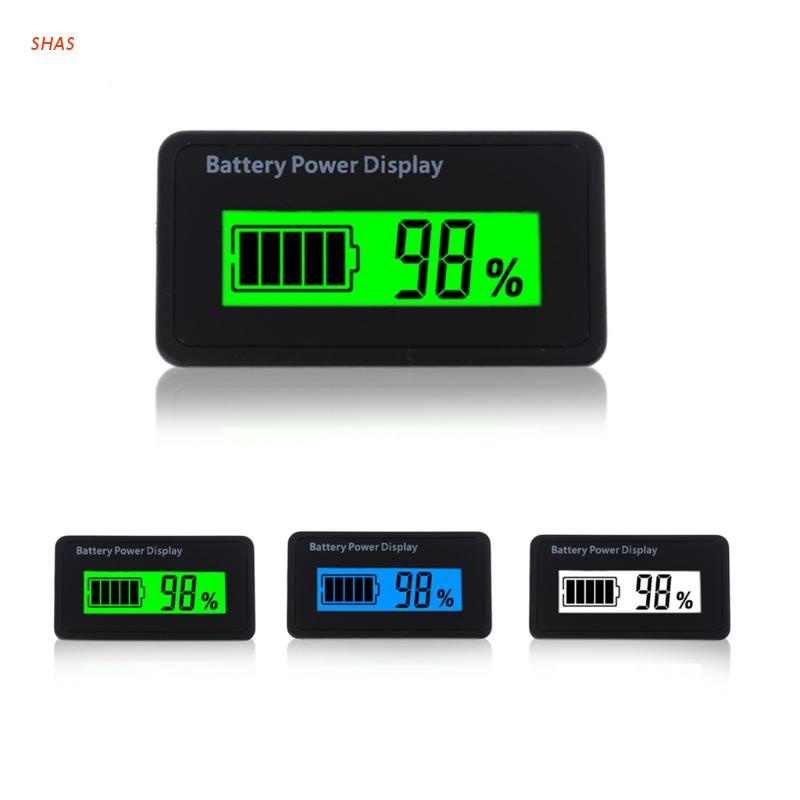 Thiết bị đo dung lượng pin 12V 24V 48V màn hình LCD