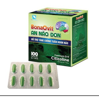 VIÊN BỔ NÃO BONAVIT AN NÃO ĐƠN- HỖ TRỢ TĂNG CƯỜNG TUẦN HOÀN NÃO