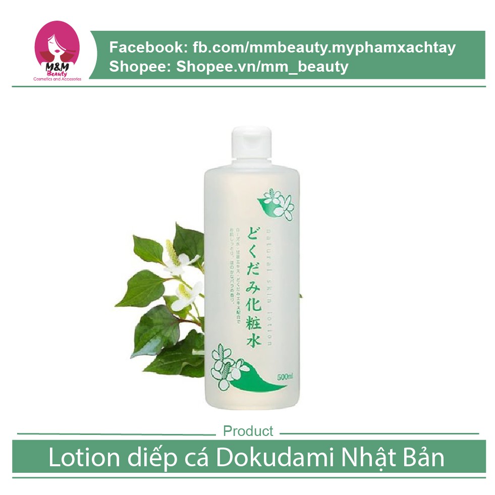 NƯỚC HOA HỒNG / LOTION CHIẾT XUẤT DIẾP CÁ DOKUDAMI