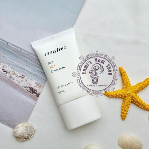 [Mã 66FMCGSALE hoàn 8% xu đơn 500K] Mẫu 2020 Kem chống nắng Innisfree daily mild suncream