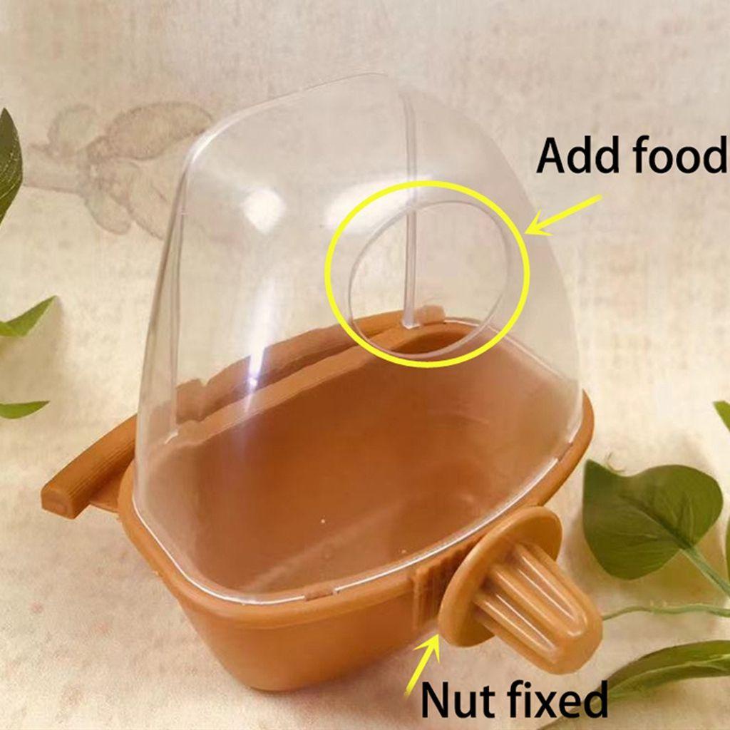 Dụng Cụ Đựng Nước Uống Cho Chim Chống Tràn Tiện Dụng