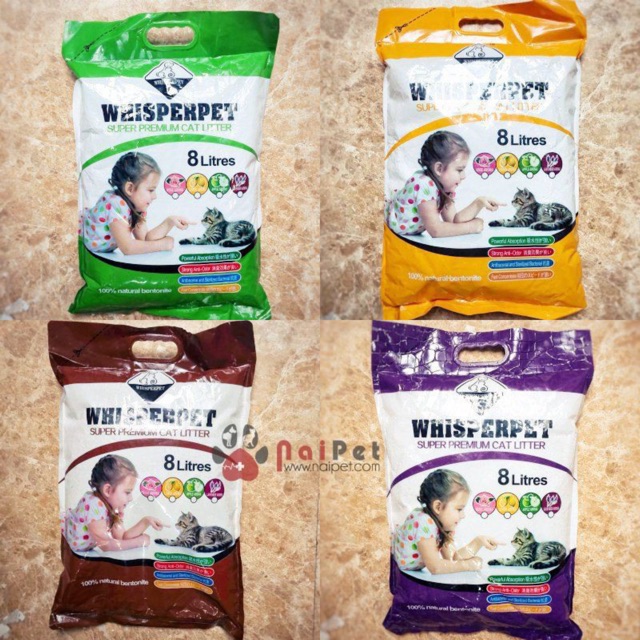 Cát vệ sinh cho mèo Cat Like 8L, nhật cô đơn , whisper