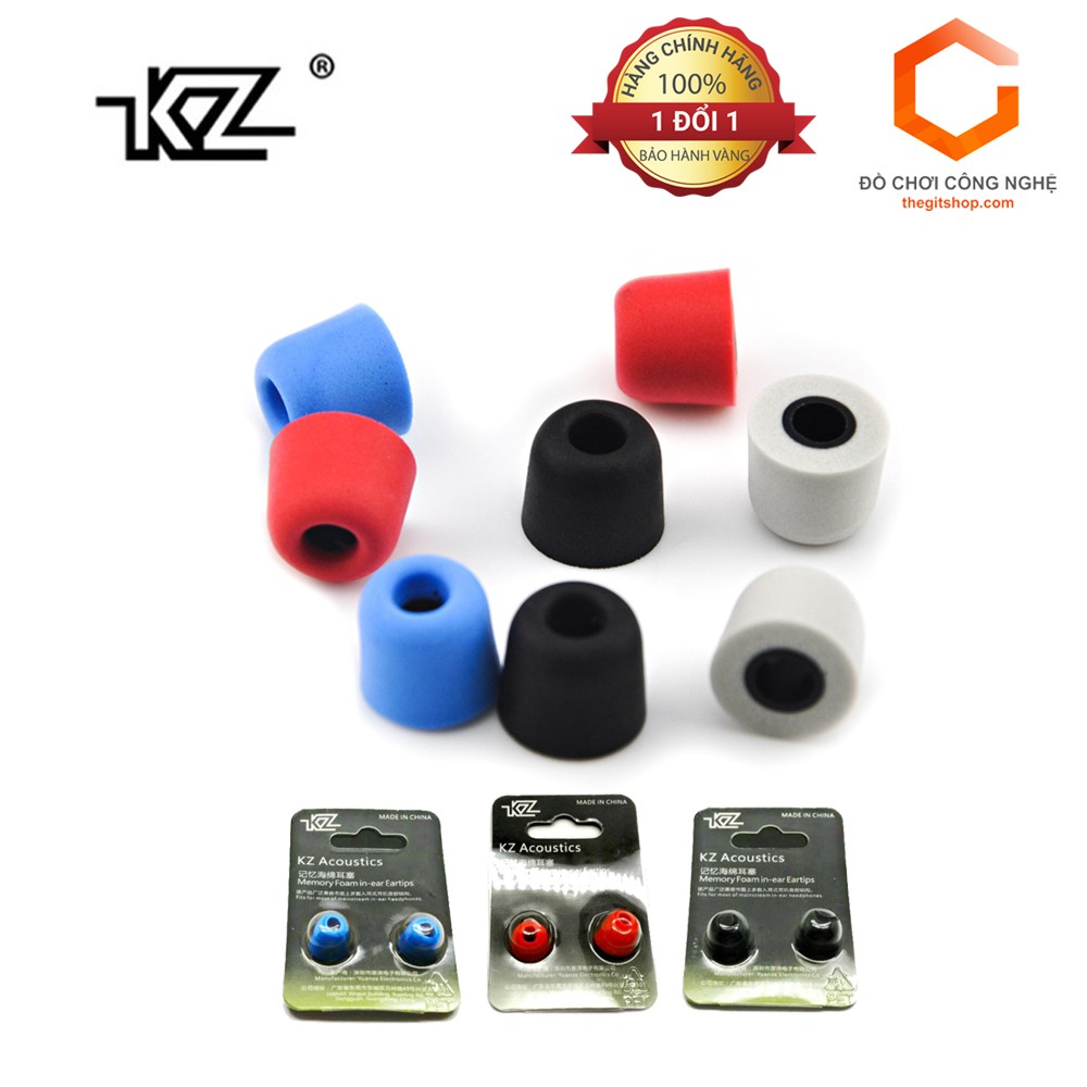 Mút tai nghe bọt biển KZ cho ZST, ZST Pro, ZS3, ZS5, ZS6