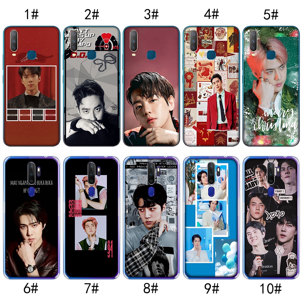 Ốp Điện Thoại Trong Suốt Hình EXO SEHUN Cho Vivo Y20 Y30 Y50 Y53 Y55 Y55s Y69 2020 MZD70