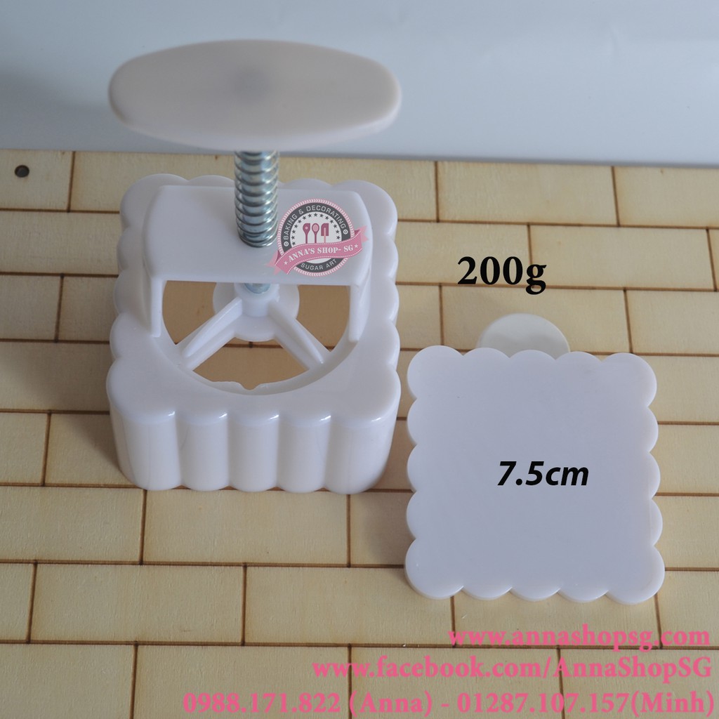 ẤN MẶT TRƠN 200G VUÔNG