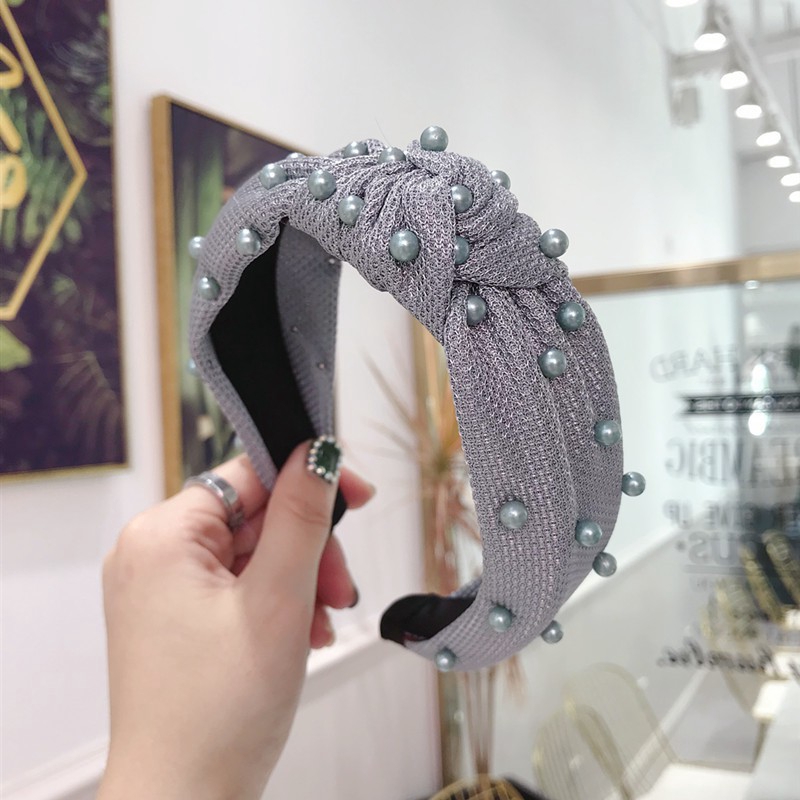 Băng đô đính ngọc trai phong cách hàn quốc thanh lịch