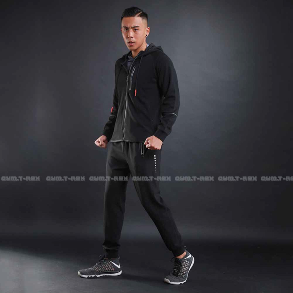 Quần gym nam Liexing SP008, Quần jogger nam thể thao [Gym T-Rex]