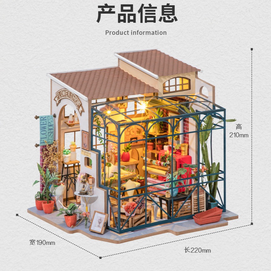 EMILY'S FLOWER SHOP/ CARL'S FRUIT SHOP/ NANCY'S BAKE SHOP